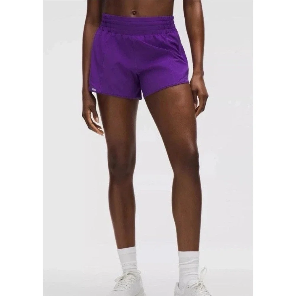 NEW Women Lululemon Hotty Hot LR Low-Rise Lined Short 4